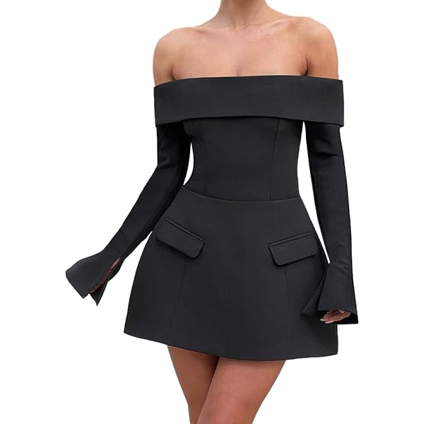 JOSEMOON POWER SHOULDER MINIDRESS サイズ36 JOSEMOON POWER SHOULDER MINIDRESS サイズ36 POWER SHOULDER
